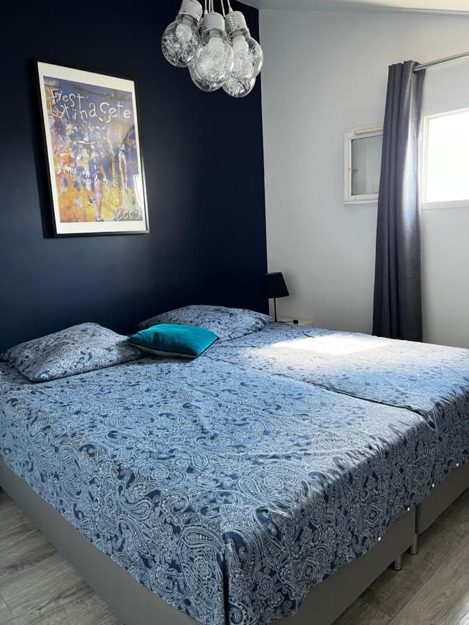 Face A La Mer Avec Piscine A Sete Luaran gambar